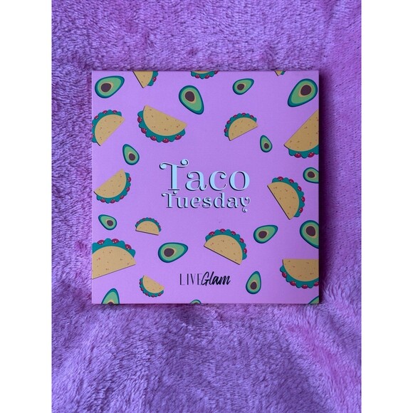 New! LiveGlam Taco Tuesday Eyeshadow Palette BNIB NWT - Picture 2 of 4